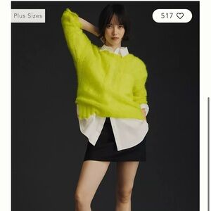 Posey Stitched Distress Sweater by Anthropologie Size Small